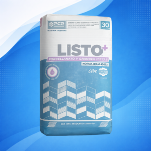 Adhesivo para Porcelanato LISTO PCR 30 Kg